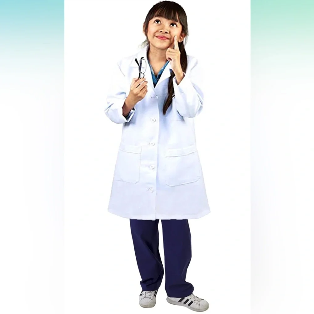 Kids Doctor coat Costume - White